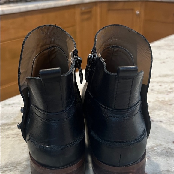 Franco Sarto Black Ankle Boot - Picture 5 of 8